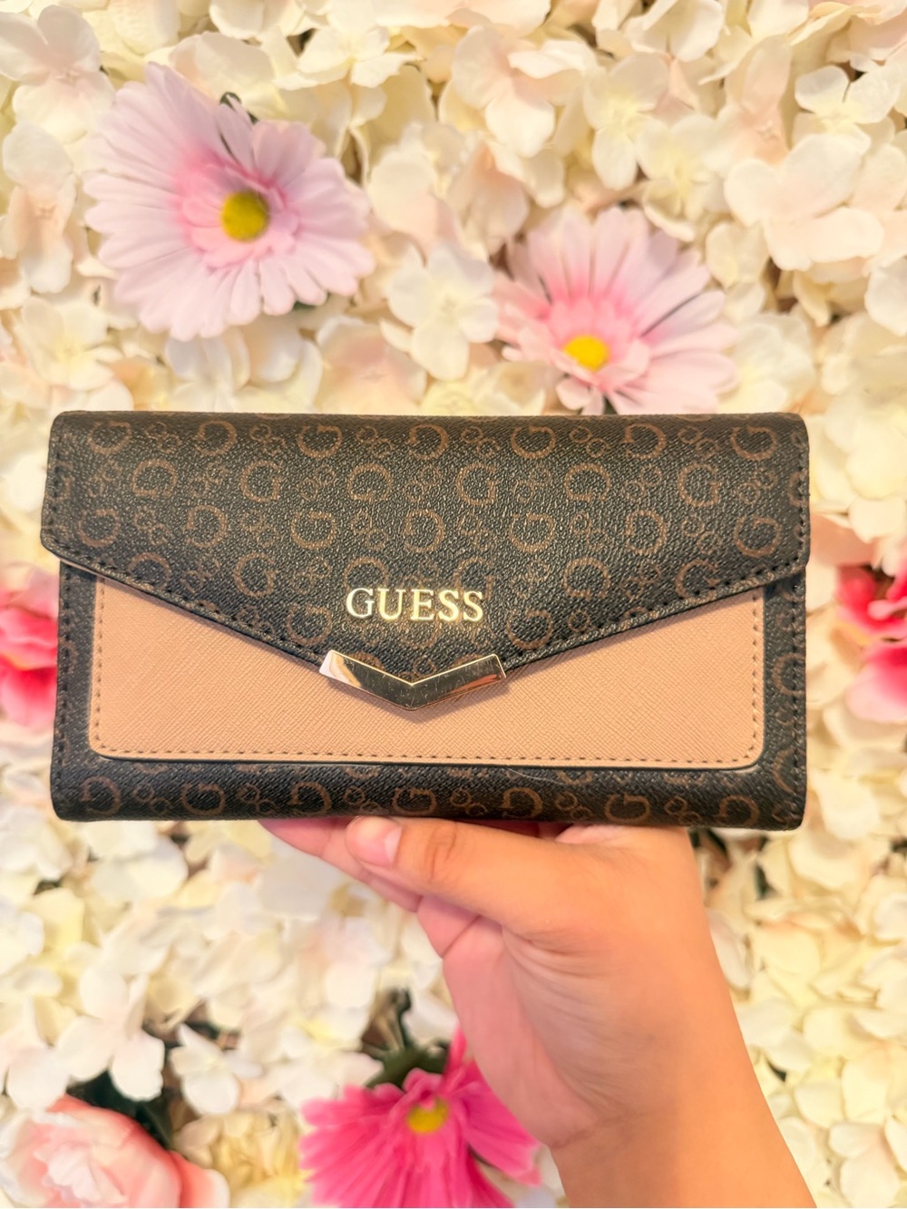 GUESS long/trifold wallet